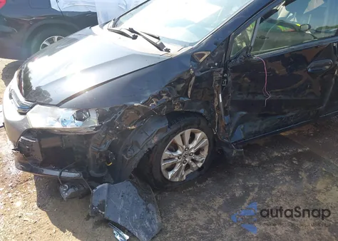 2013 Honda Insight Ex from USA, damaged, VIN JHMZE2H71DS002791